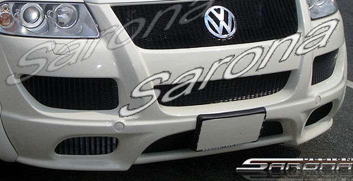 Custom VW Toureg  SUV/SAV/Crossover Front Bumper (2003 - 2007) - $890.00 (Part #VW-011-FB)